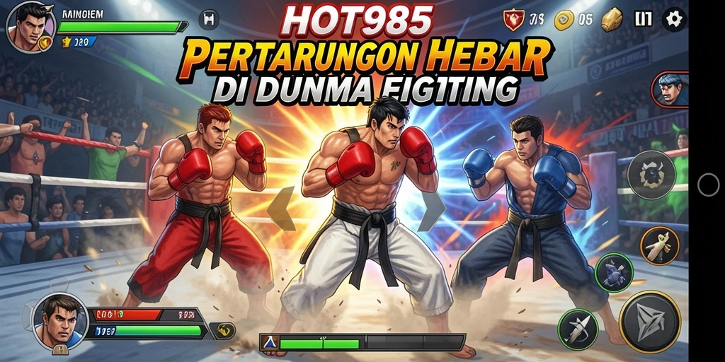 Gameplay seru dengan pertarungan yang intens dan menegangkan.
